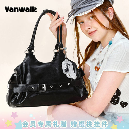 VANWALK/出走小众通勤手提单肩包