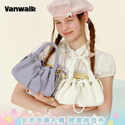 VANWALK/出走女款单肩斜挎小拎包
