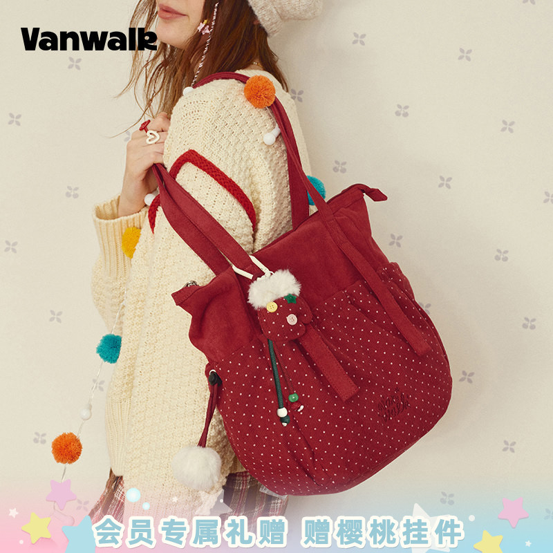 VANWALK/出走女生礼物休闲托特包图片