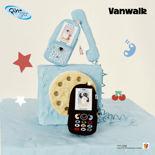 VANWALK/出走可爱卡通企鹅文具袋