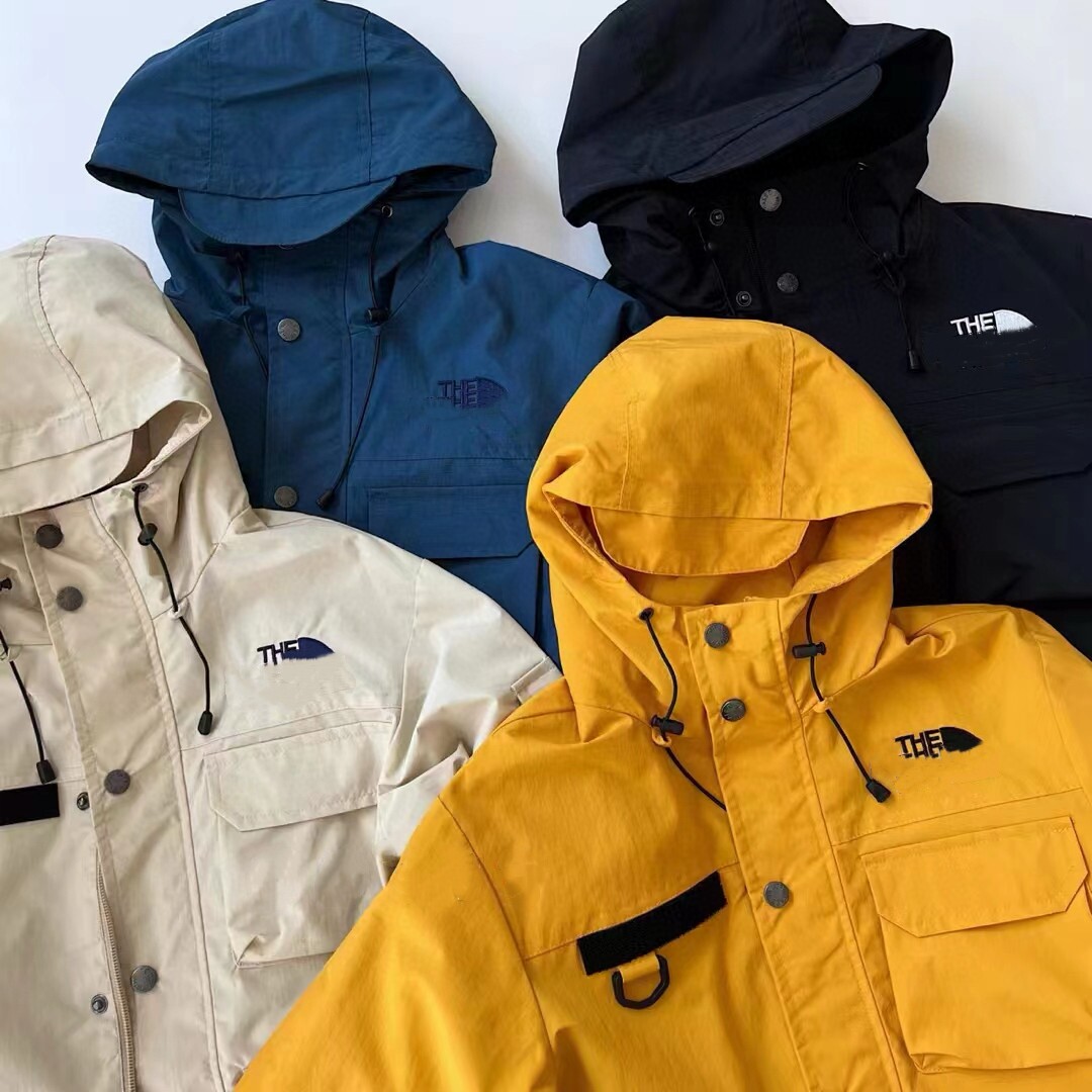 26春秋季童装儿童工装风多口袋冲锋衣中大童连帽防风防水风衣外套