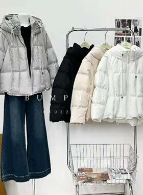 022胖淼淼2026冬新款大码女装显瘦羽绒服遮肉百搭羽绒衣时尚连帽