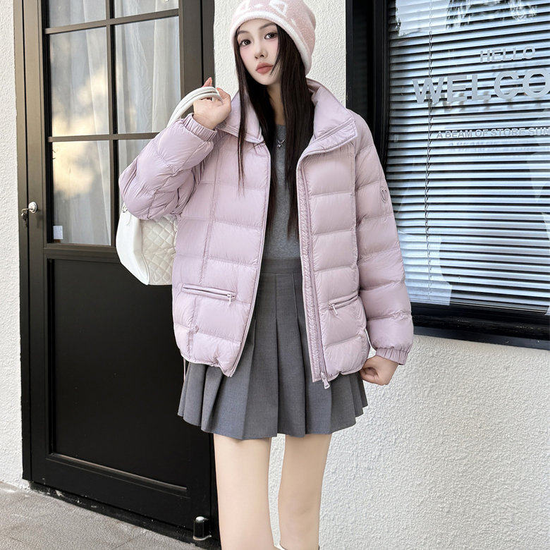 768106姬凡浠2026冬季新款大码女装显瘦羽绒服时尚超轻羽绒衣遮肉