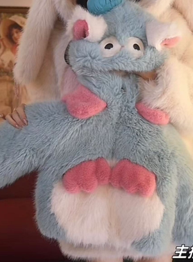 贰【蓝色小怪兽】反季童装外套草草外套外套保暖男女童