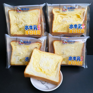 诺克滋厚切吐司水牛乳风味手撕切片面包早餐懒人速食整箱食品零食