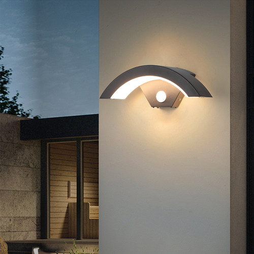 入门防水户外感应壁灯庭院别墅灯