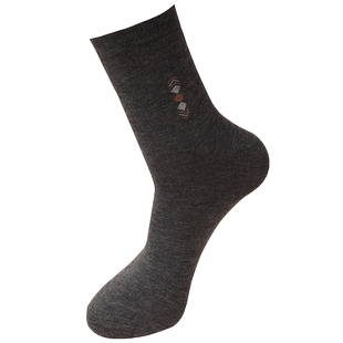 5-10双劳保袜子男耐磨男袜男士工地干活工作袜结实耐穿中筒袜黑色