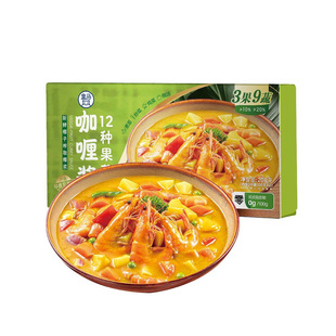 0反式 3果9蔬 脂肪酸鲜浓正宗好料 12种果蔬咖喱酱200g 盒马代购
