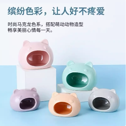 陌派寄居蟹陶瓷躲避屋～大小饲养箱可用 清新色 防倾倒 易清洗