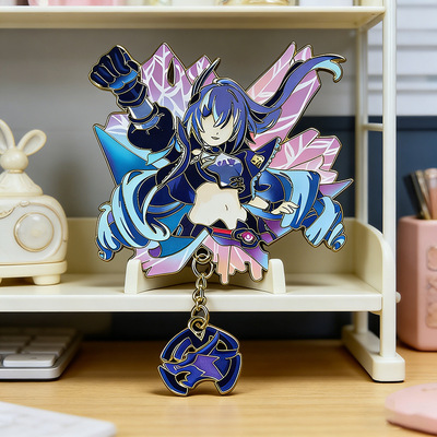 星穹铁道同人仿珐琅金属徽章