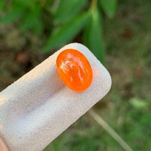 12.16克拉天然汽水芬达石榴石