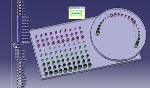 catia二次开发插件-批量改孔的颜色及名字