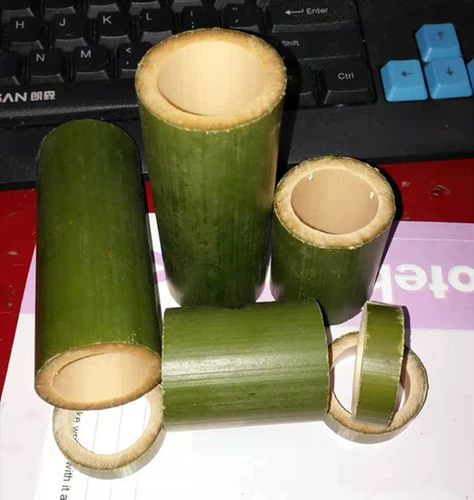 Бамбуковое кольцо бамбук, бамбук DIY ручной работы цветочного искусства