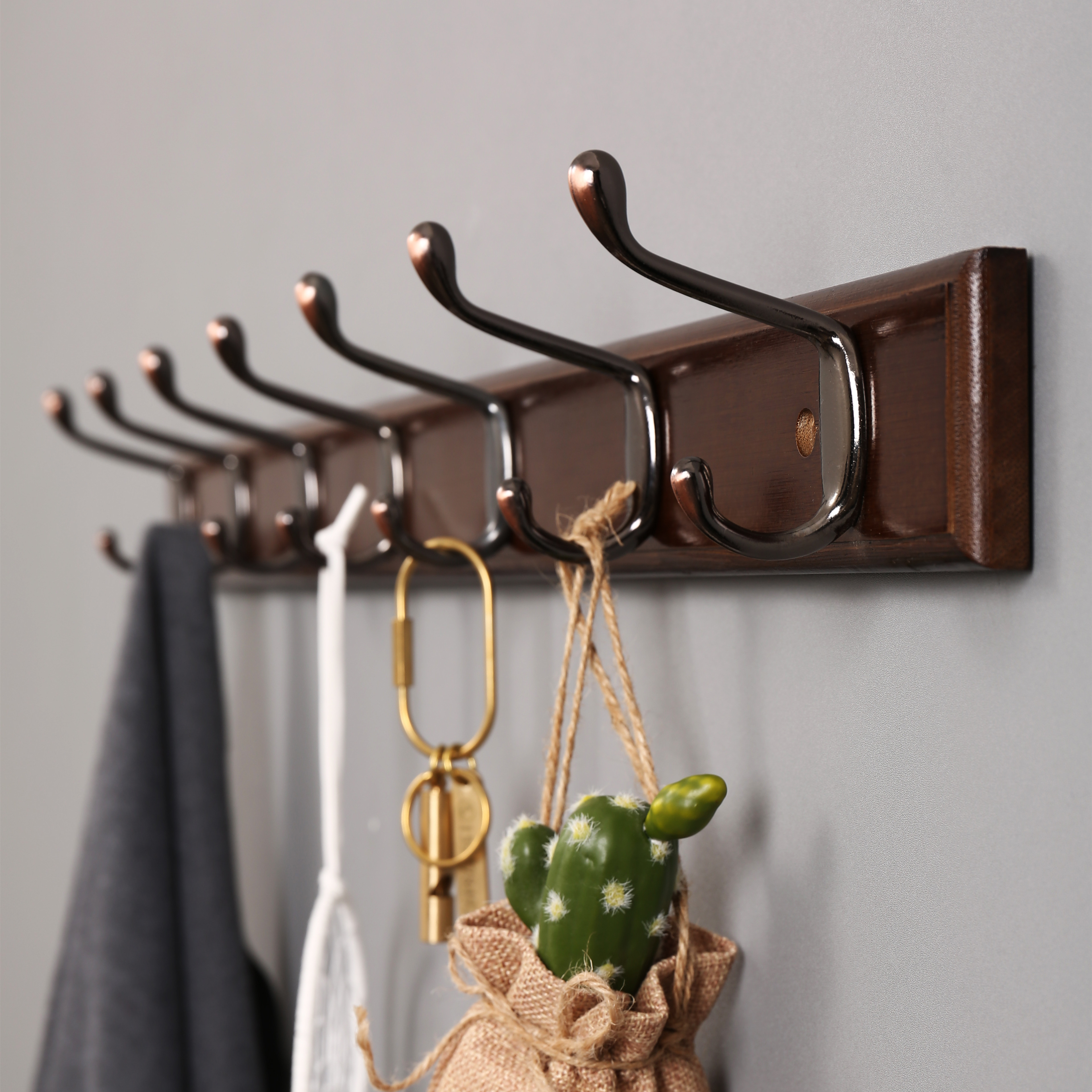 墙上挂衣架锌合金挂衣钩