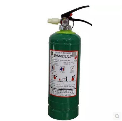 六合安/安顺家用车用绿瓶2l水基灭火器环保型清水型3c认证