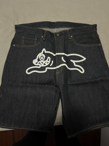 BBC icecream 牛仔短裤