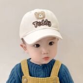 宝宝帽子春秋季 可爱超萌婴儿遮阳鸭舌帽女童防晒帽 男童棒球帽薄款