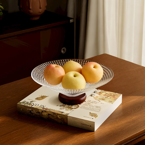 家用透明简约现代茶几客厅果盘