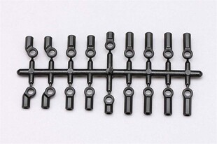 YOKOMO YD-2用Φ4.8mm塑料球端盖yd2sx3波头胶 拉杆球头帽 Y2-207