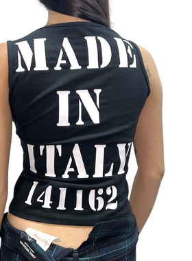 Vintage  ITALY TANK Top