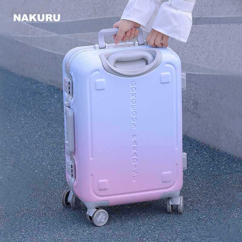 行李箱网红ins新款小型20寸登机箱子24学生密码箱高颜值拉杆箱女