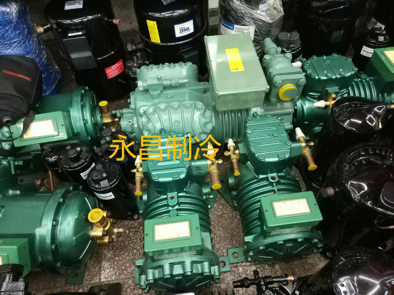 三洋半封闭冷库低温专用压缩机 2P/3P/4P/5P/7.5P/10P/15P/20HP匹在类目 大家电, 大家电配件, 空调配件中 - 来自Buy2taobao.com提供专业的淘宝代购服务
