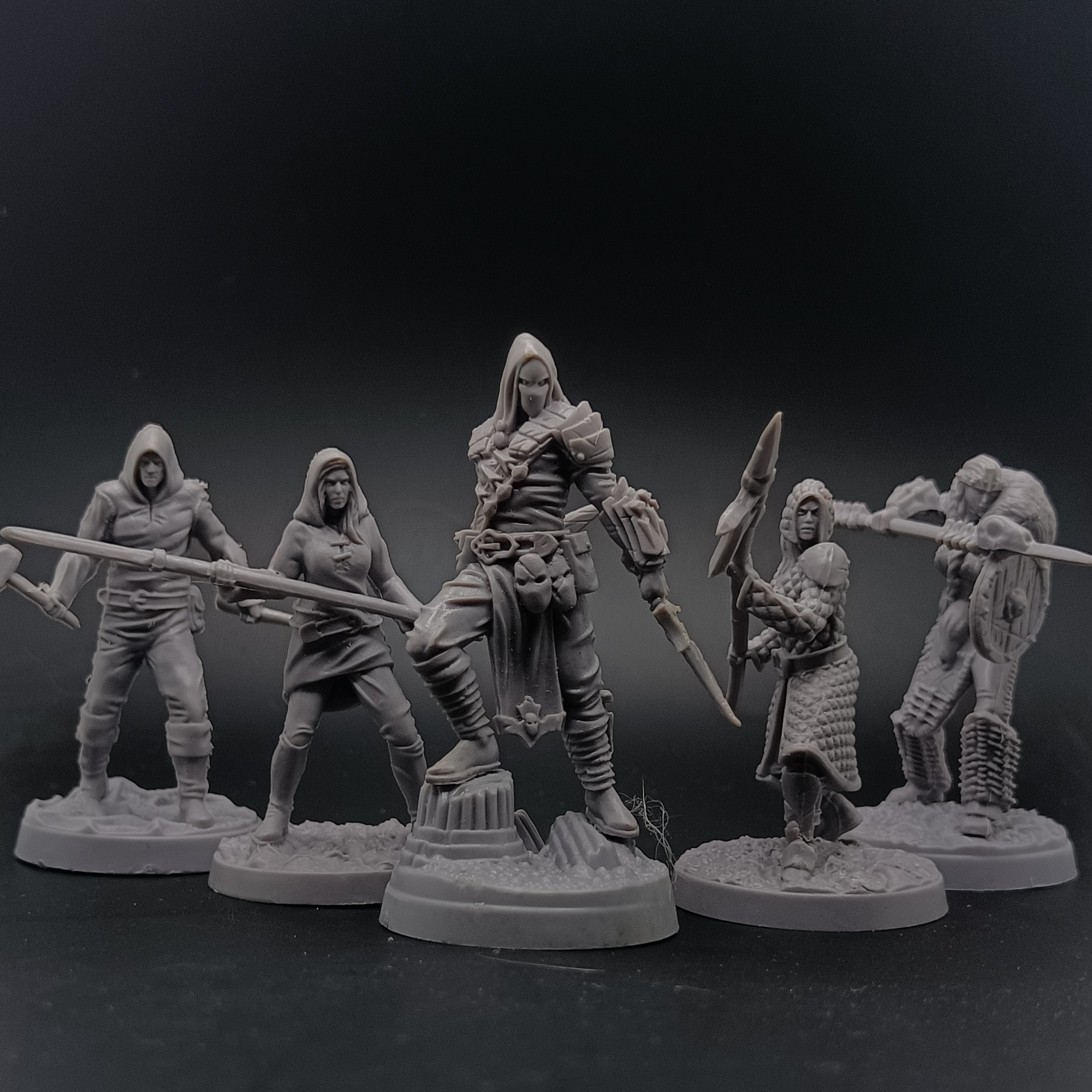 桌游模型人物战士克苏鲁魔幻暗黑神话奇幻魔法DND跑团龙与地下城