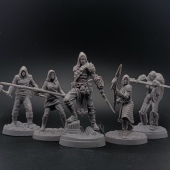 桌游模型人物战士克苏鲁魔幻暗黑神话奇幻魔法DND跑团龙与地下城