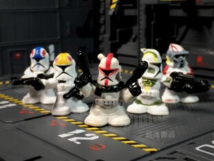 孩之宝 星球大战 STAR WARS FIGHTER PODS 白兵 克隆人 军队兵人