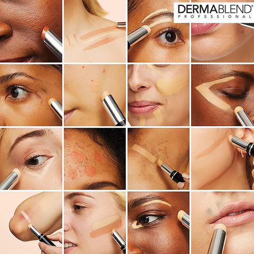 包邮美国dermablend遮瑕笔遮盖液白斑雀斑点脸部痘痘印疤痕黑眼圈