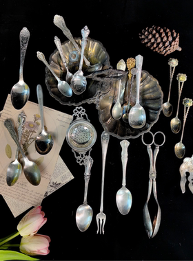 铜镀银装饰复古欧式摆件