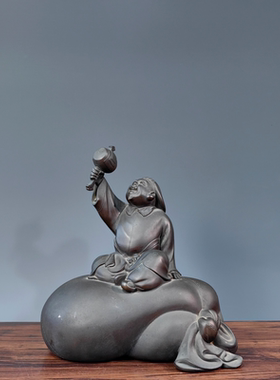 日本铜制复古桌面摆件