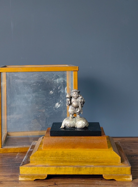 日本纯银装饰复古轻奢桌面摆件