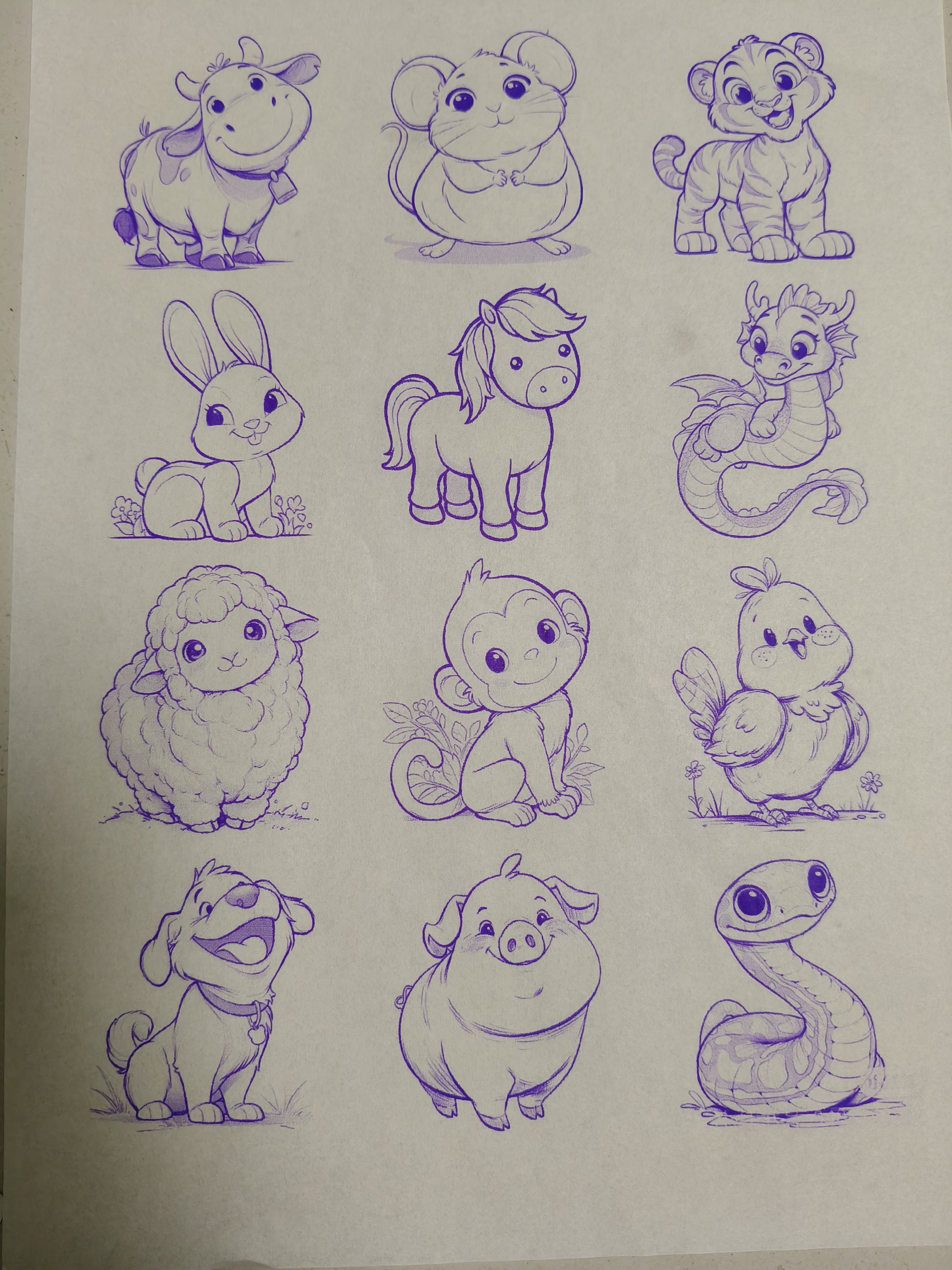 十二生肖葫芦玉竹烙画烫画转印贴纸拓印图送一瓶十毫升转印油,特色手工艺,葫芦,淘宝优惠券,粉丝福利购,淘宝优惠卷