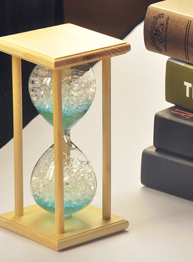 创意玻璃时尚风居家礼物液体沙漏