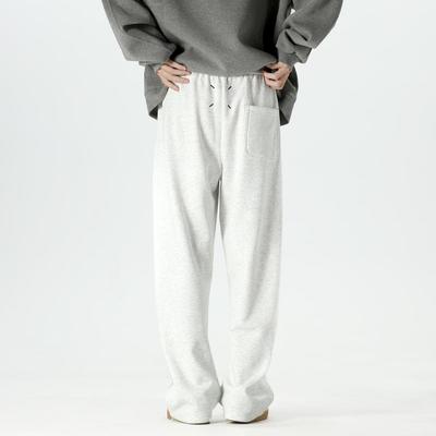 COLYON花灰色加绒弯刀裤