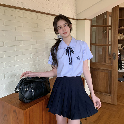 东京岁时记jk制服高级感短袖衬衫