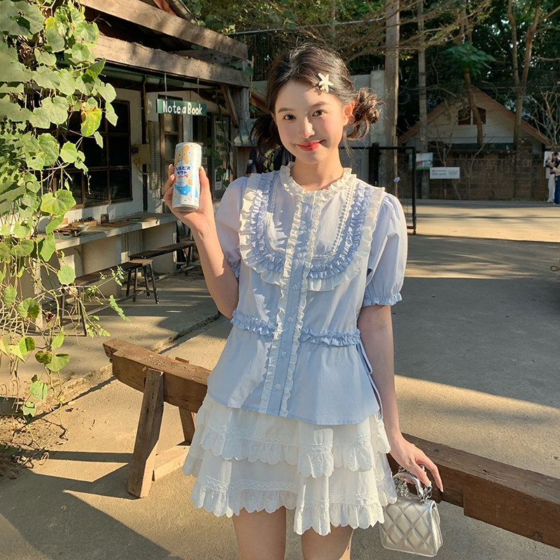衬衫女上衣小个子夏季新款