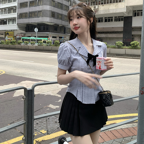 JK制服衬衫百搭修身款