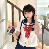 东京岁时记jk原创设计日系海军风短袖 水手服校服女夏学生制服套装