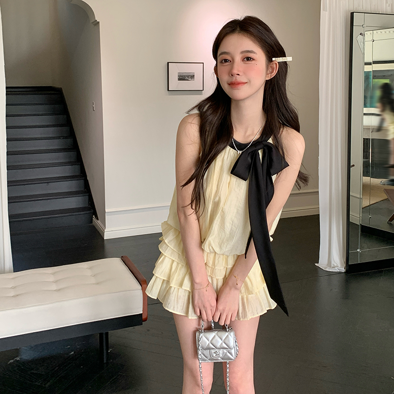 赫曼公主多层褶裙甜美可爱小个子