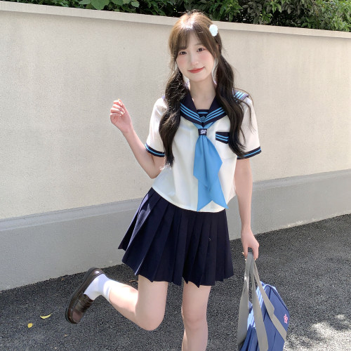 东鲸岁时记jk制服原创设计水手服