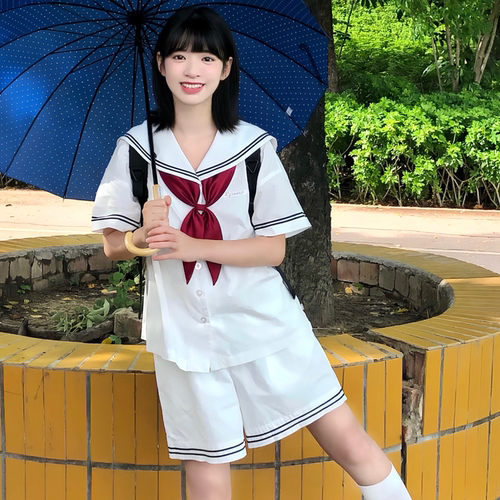 东京岁时记jk衬衫裙子两件套减龄