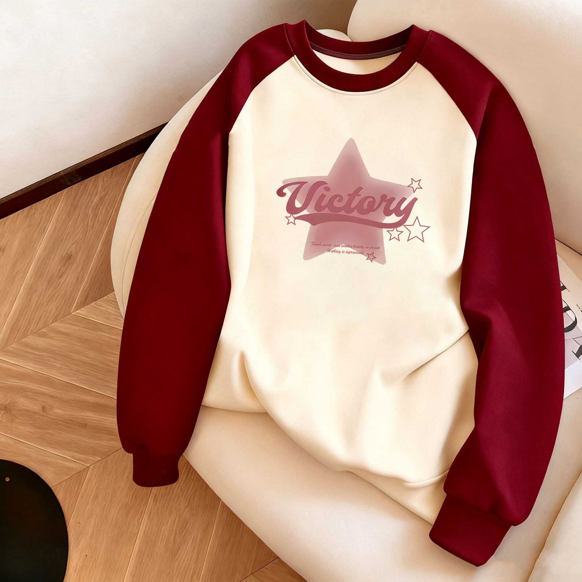 春秋女童星星印花圆领卫衣新款拼色儿童插肩长袖T恤大童打底上衣,童装/婴儿装/亲子装,卫衣/绒衫,淘宝优惠券,粉丝福利购,淘宝优惠卷