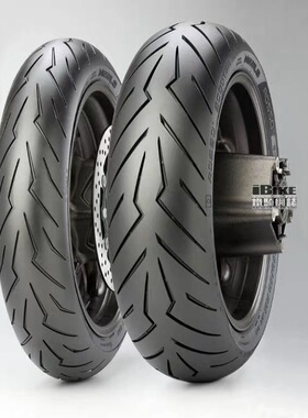 比亚乔VESPA改装GTS倍耐力轮胎春天冲刺红恶魔半溶外胎12寸轮毂胎