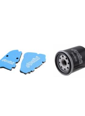 适用vespa改装空气滤芯机油滤芯意大利Polini冲刺春天GTSGTV机滤