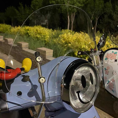 VESPAGTS300春天150挡风玻璃改装