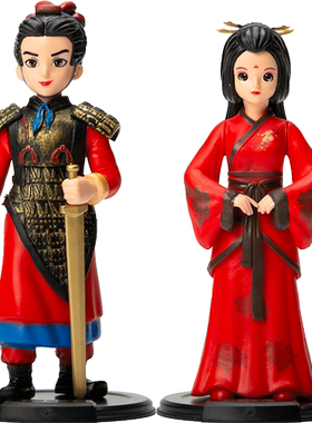 陕西特色西安纪念品文创小礼品秦将军公主秦兵马俑手办情侣摆件