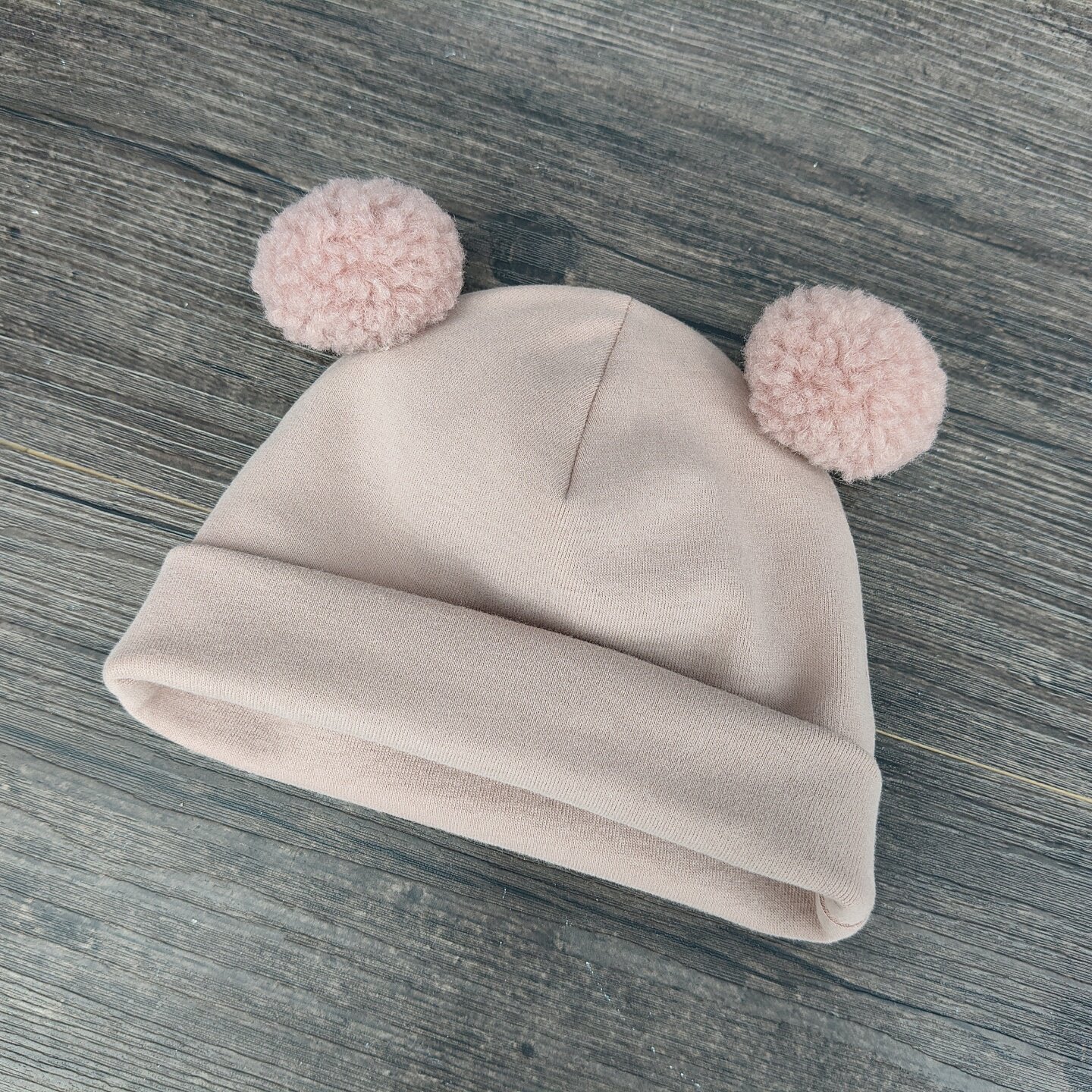 婴儿帽子秋冬款纯棉可爱超萌男女婴儿新生儿胎帽秋冬季宝宝帽子