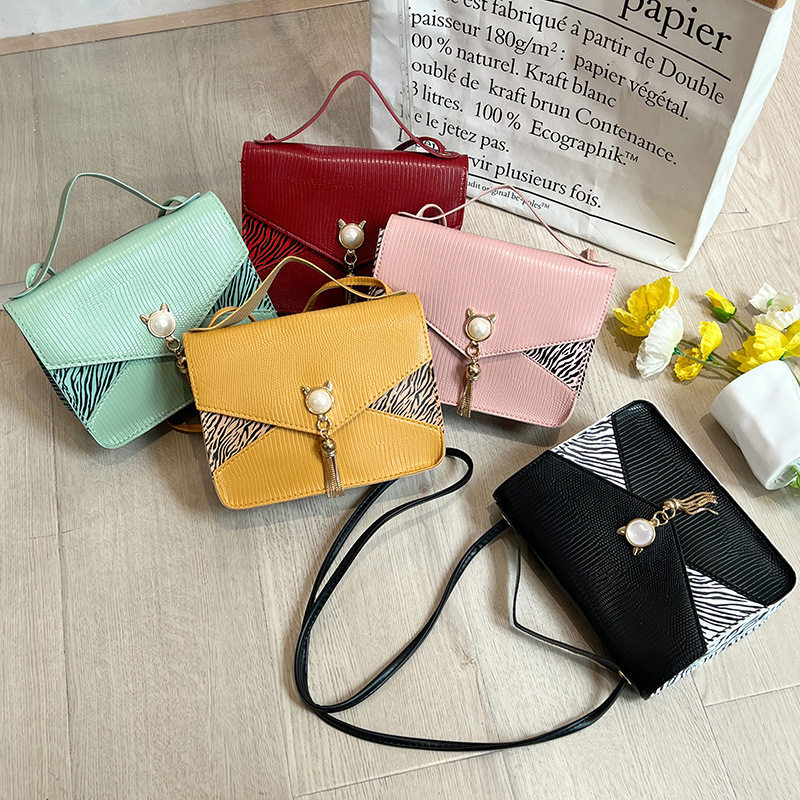 小包包女bags拼接流苏小方包2023新款夏季女士小众单肩斜挎包,运动包/户外包/配件,挎包/拎包/休闲包,淘宝优惠券,粉丝福利购,淘宝优惠卷